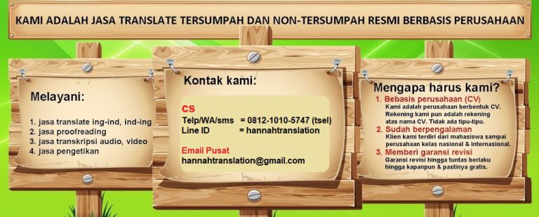 Jasa Translate Jurnal Kedokteran di Malang HANNAH Jasa Translate Jurnal Kedokteran di Malang HANNAH